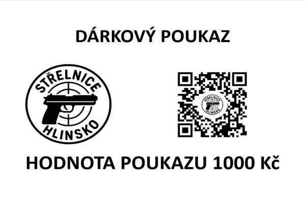 Dárkový poukaz 1000 Kč
