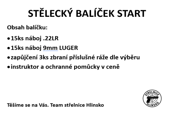 střelecký balíček START
